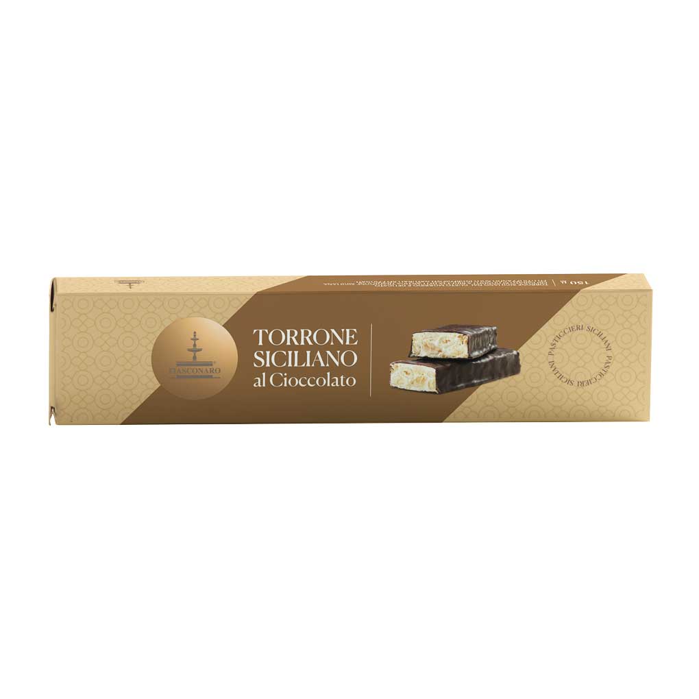 Fiasconaro Preorder: Soft Sicilian Dark Chocolate Torrone 1