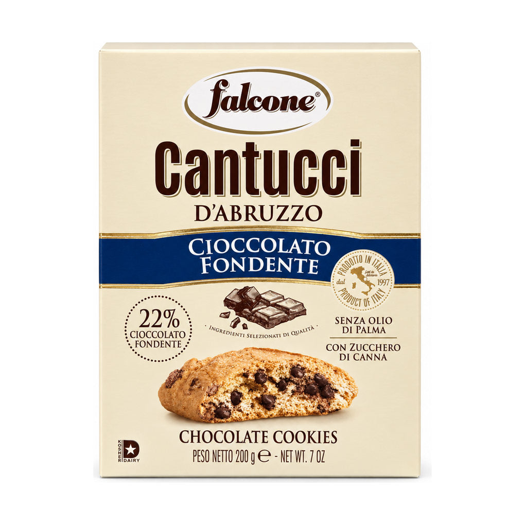Falcone Cantucci Dark Chocolate Biscotti 1
