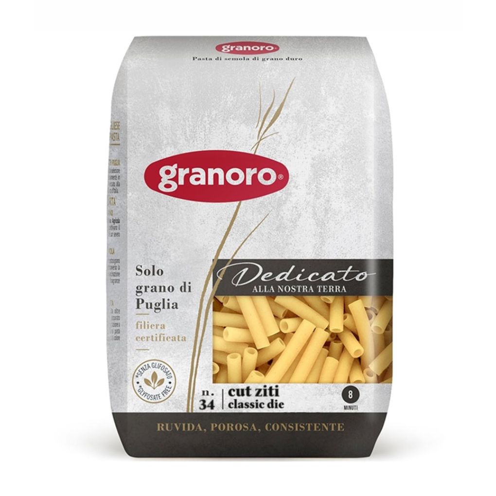 Granoro Cut Ziti Pasta, 100% Apulian Wheat #34 1