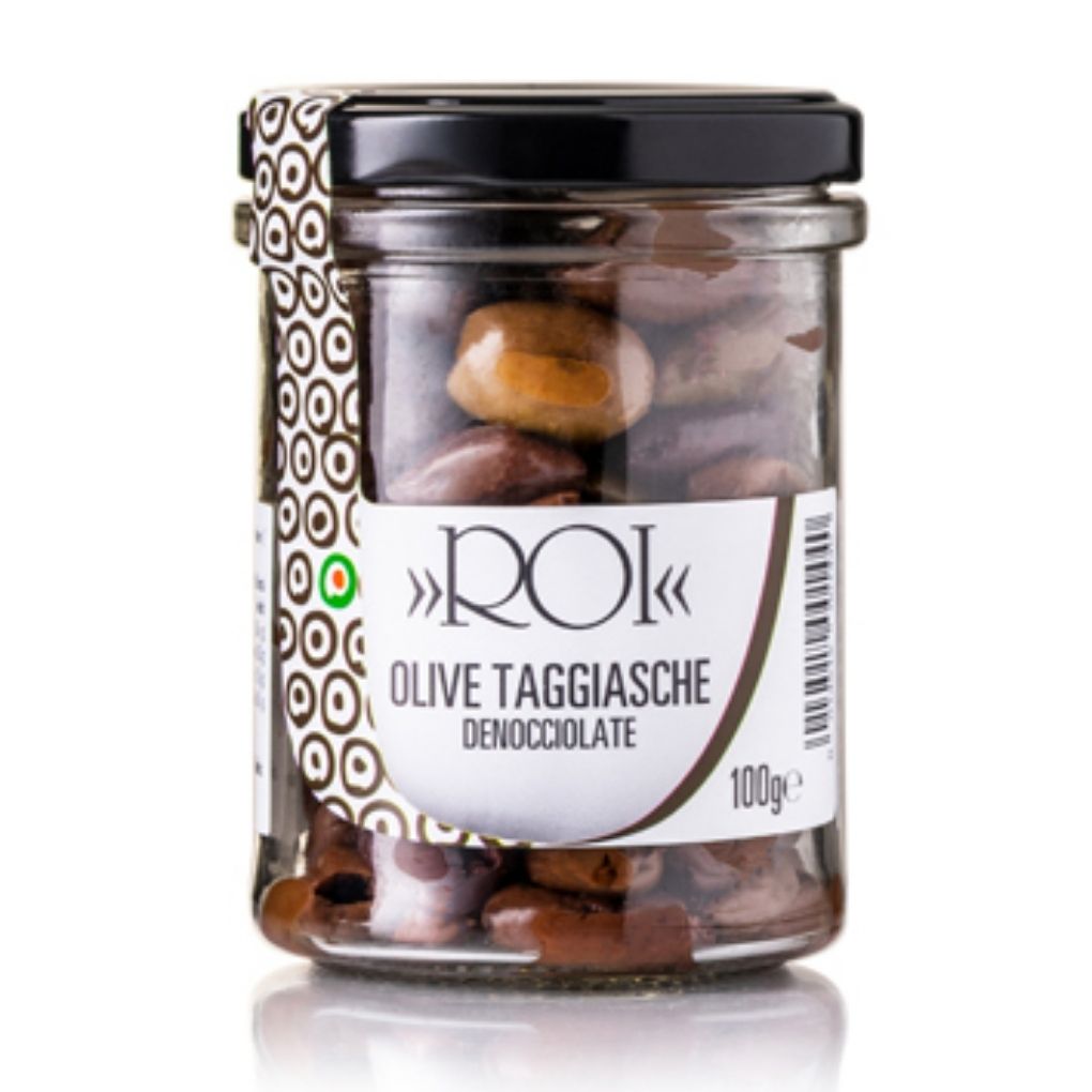 Olio Roi Premium Dry Pitted Taggiasca Olives 1