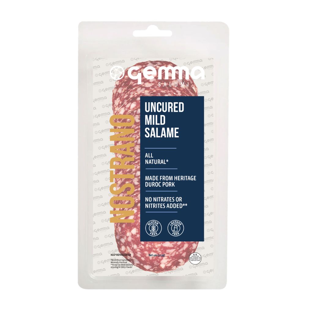 Gemma Salumi Nostrano Uncured Sweet Salame 1
