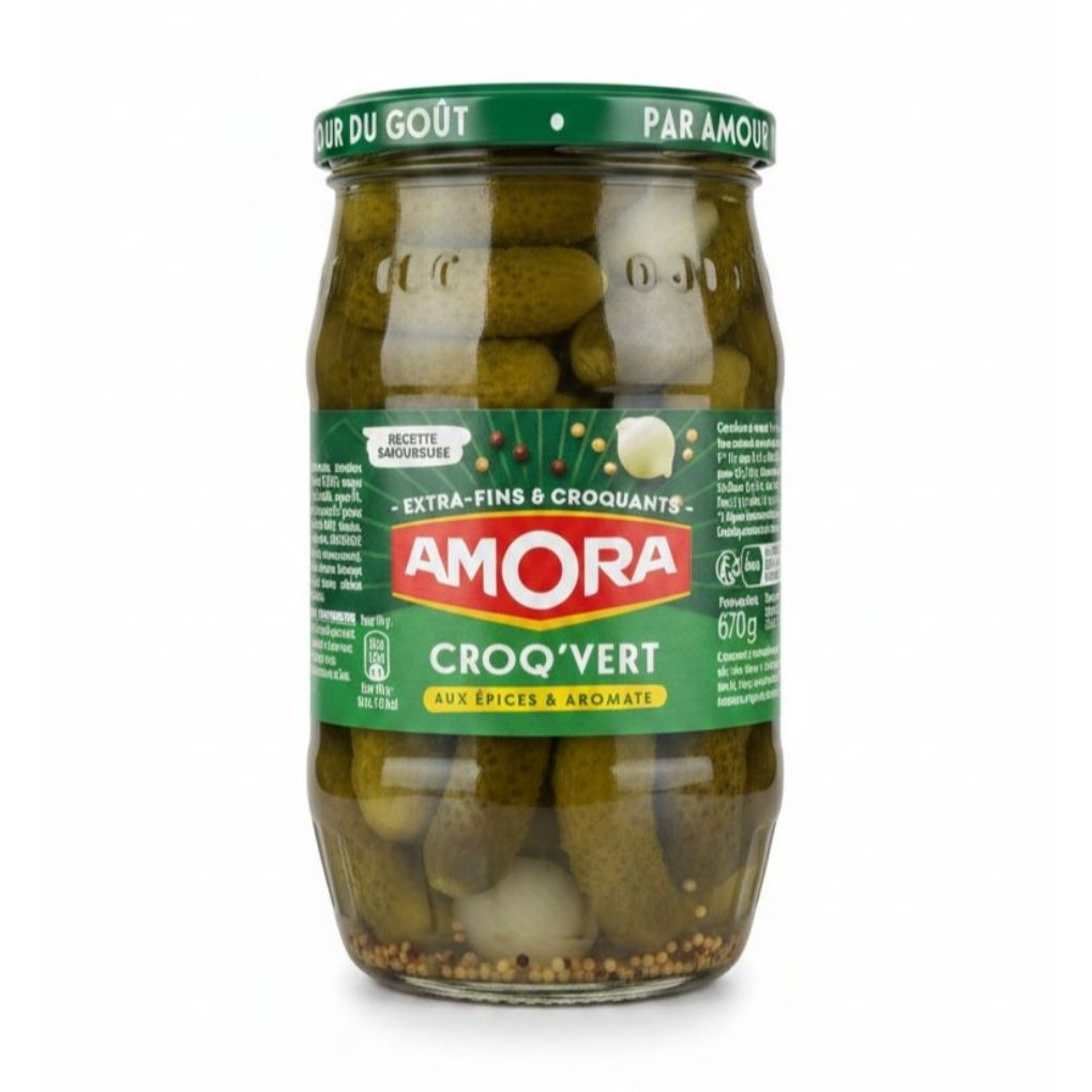 Amora French Extra Fine Gherkins Cornichons 1