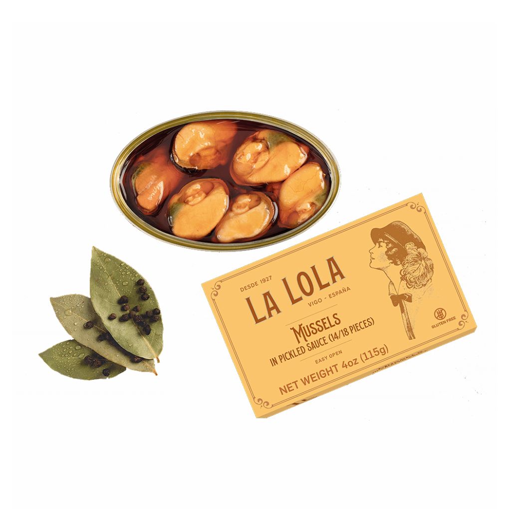 La Lola Spanish Mussels in Pickled Sauce 1