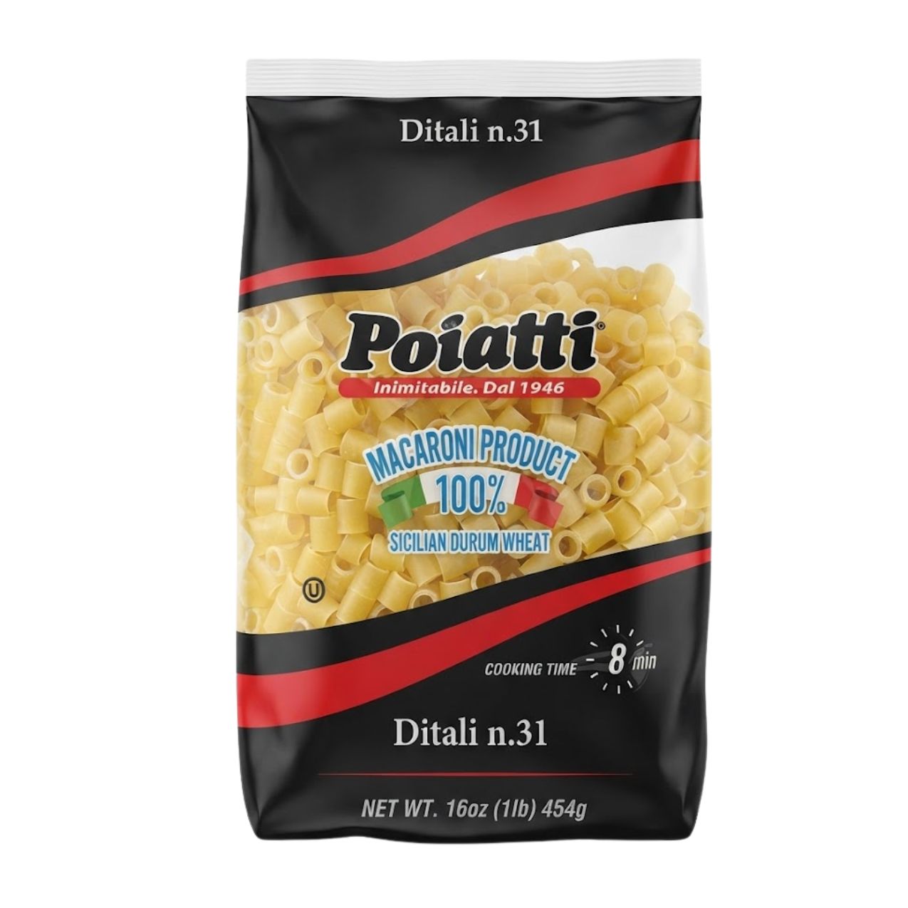 Poiatti Ditali #31, 100% Sicilian Wheat 1