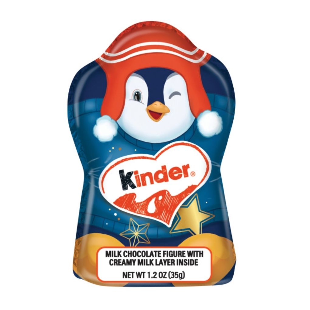 Kinder Milk Chocolate Holiday Penguin 1