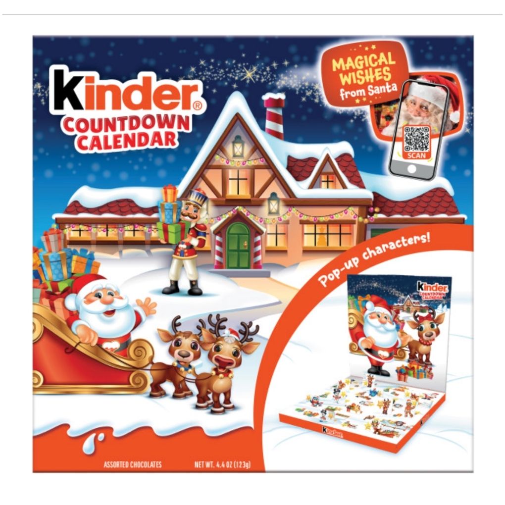 Kinder Chocolate Pop-Up Countdown Calendar 1