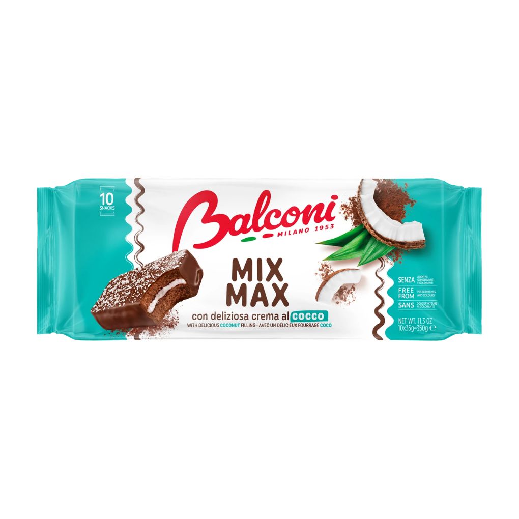 Balconi Mix Max Coconut Chocolate Snack Cakes 1