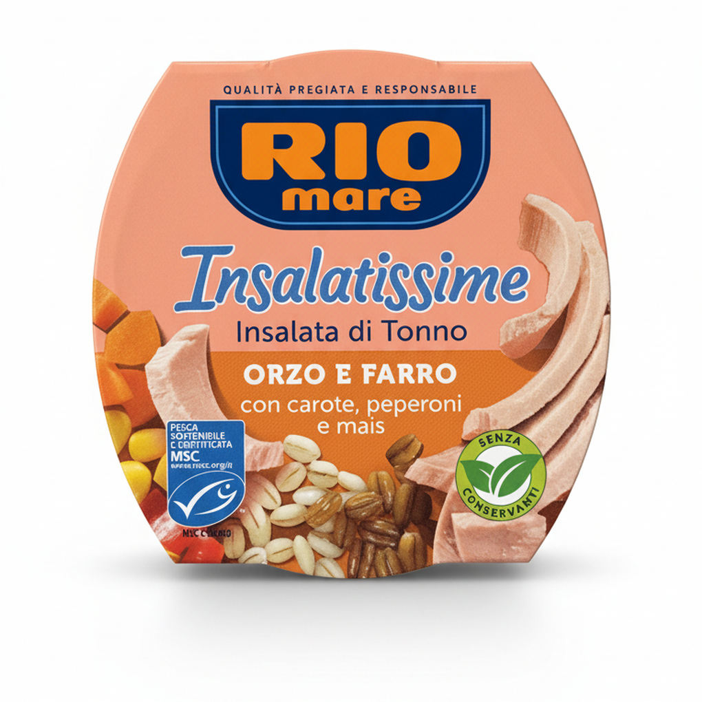 Rio Mare Tuna Salad with Barley and Farro Insalatissime 1