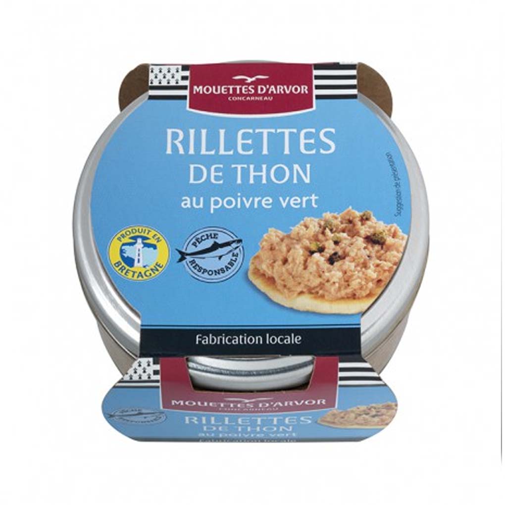 Mouettes D'Arvor Tuna Rillettes with Green Pepper 1