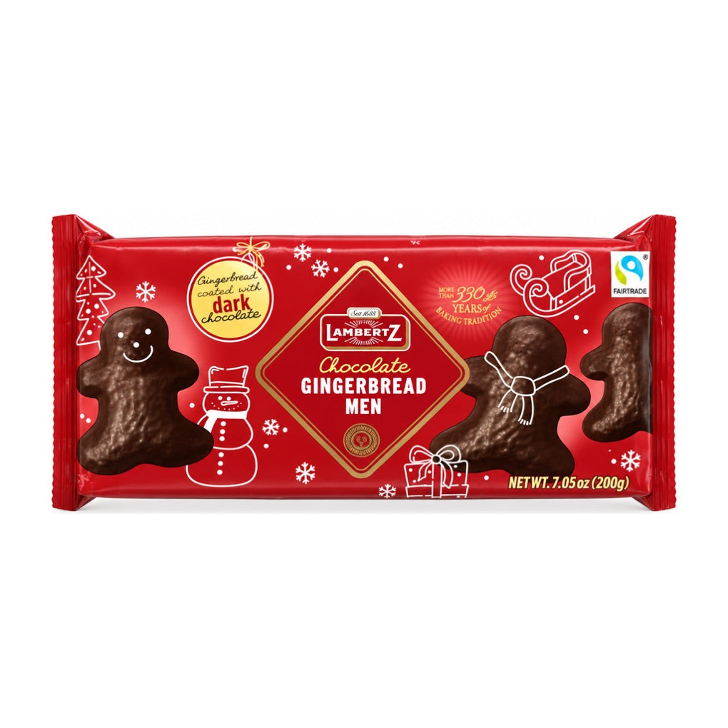 Lambertz Dark Chocolate Gingerbread Men 1