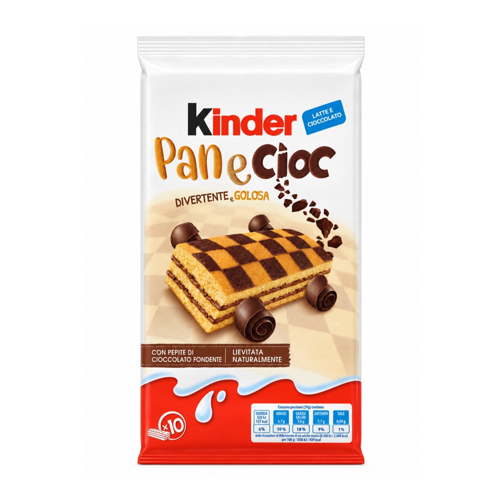 Kinder Chocolate Sponge Cakes 1