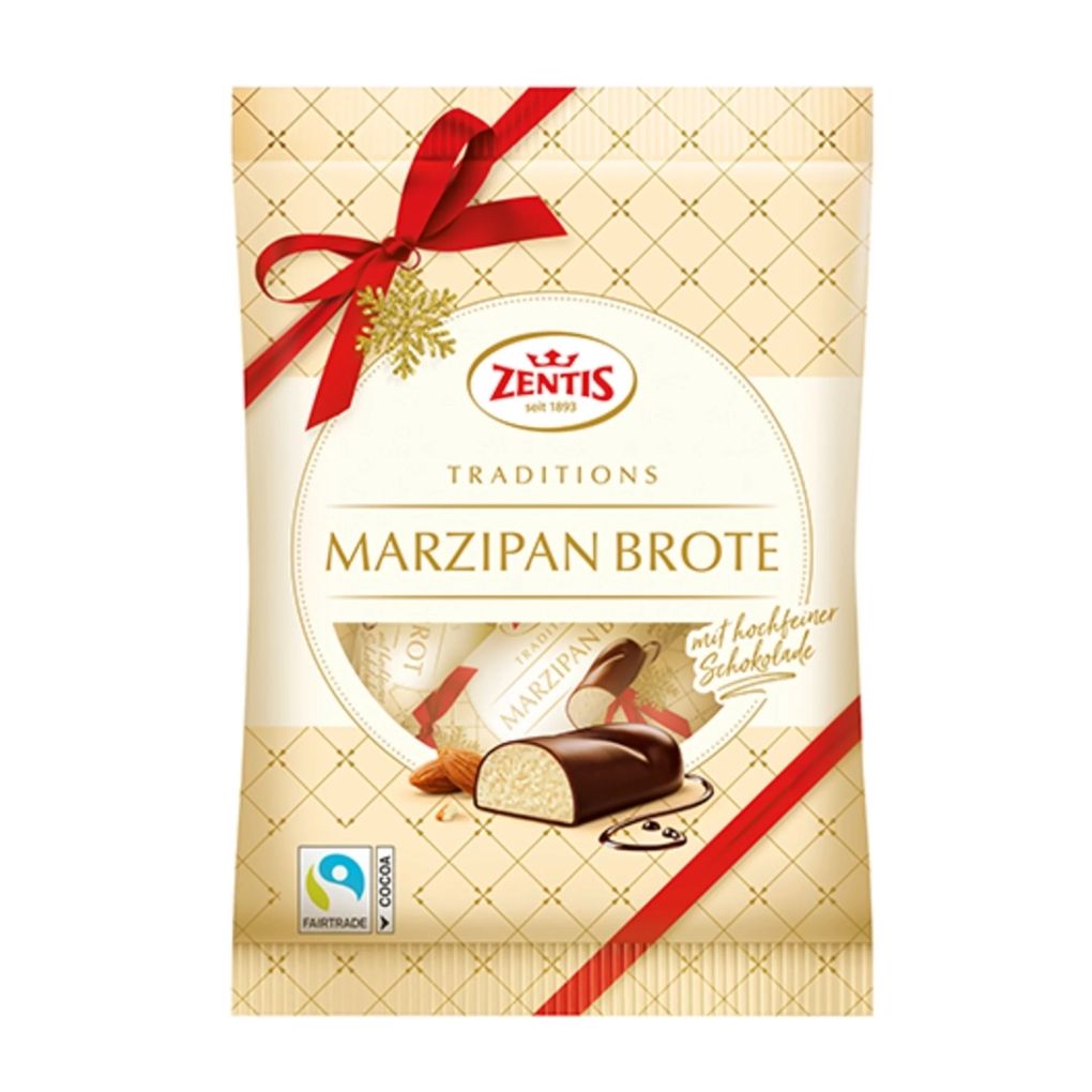 Zentis Chocolate Covered Marzipan Loaf 1