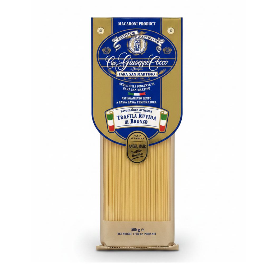 Giuseppe Cocco Organic Capellini Angel Hair Pasta 1