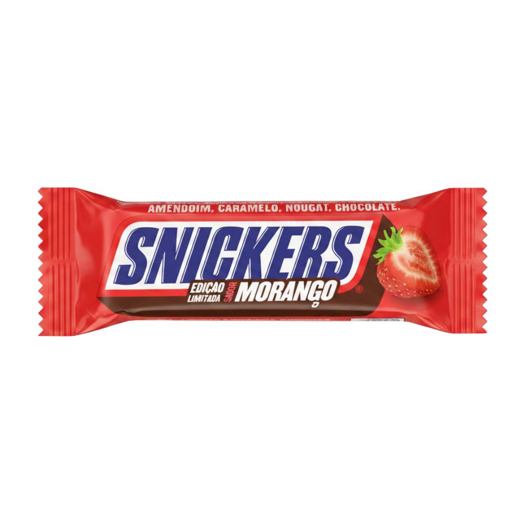 Snickers Morango Strawberry Chocolate Bar 1
