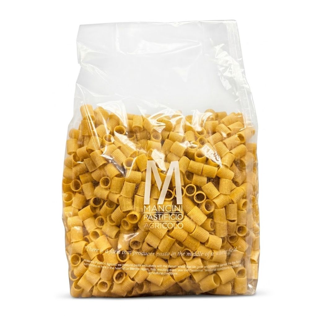 Mancini Mezze Maniche Pasta 1