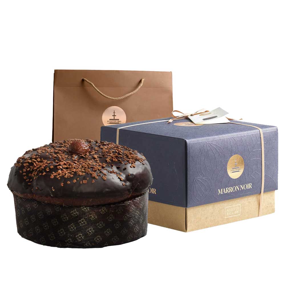 Fiasconaro Preorder: Chestnuts & Gianduia Chocolate Panettone 1
