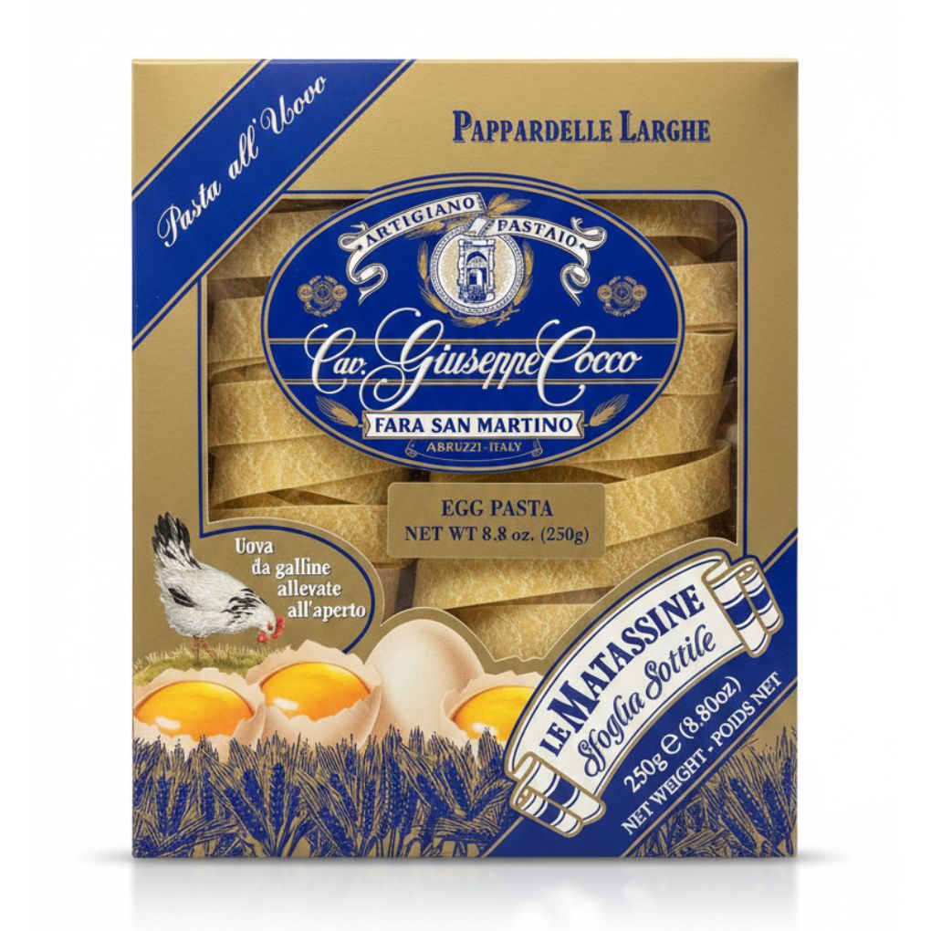 Giuseppe Cocco Pappardelle Larghe Le Matassine Fresh Egg Pasta 1