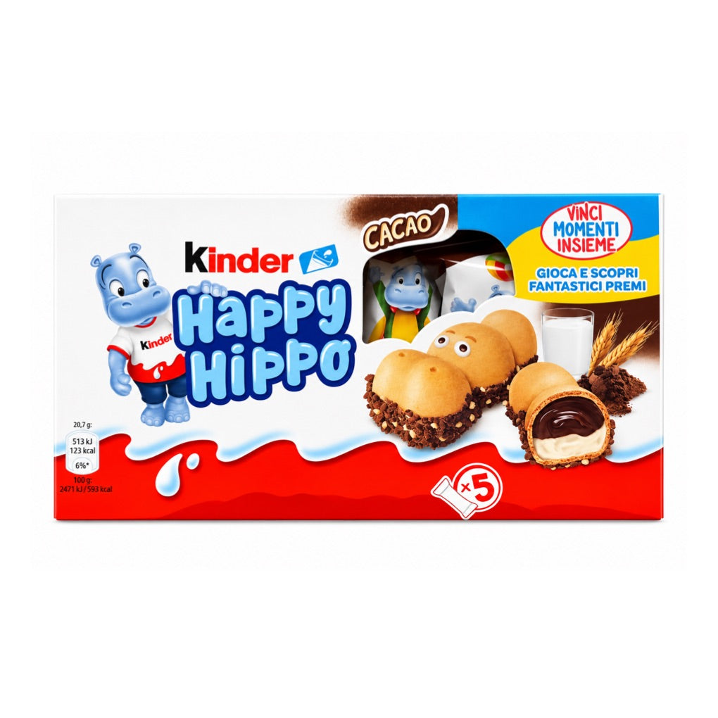 Kinder Happy Hippo Cocoa Wafer Cookies 1