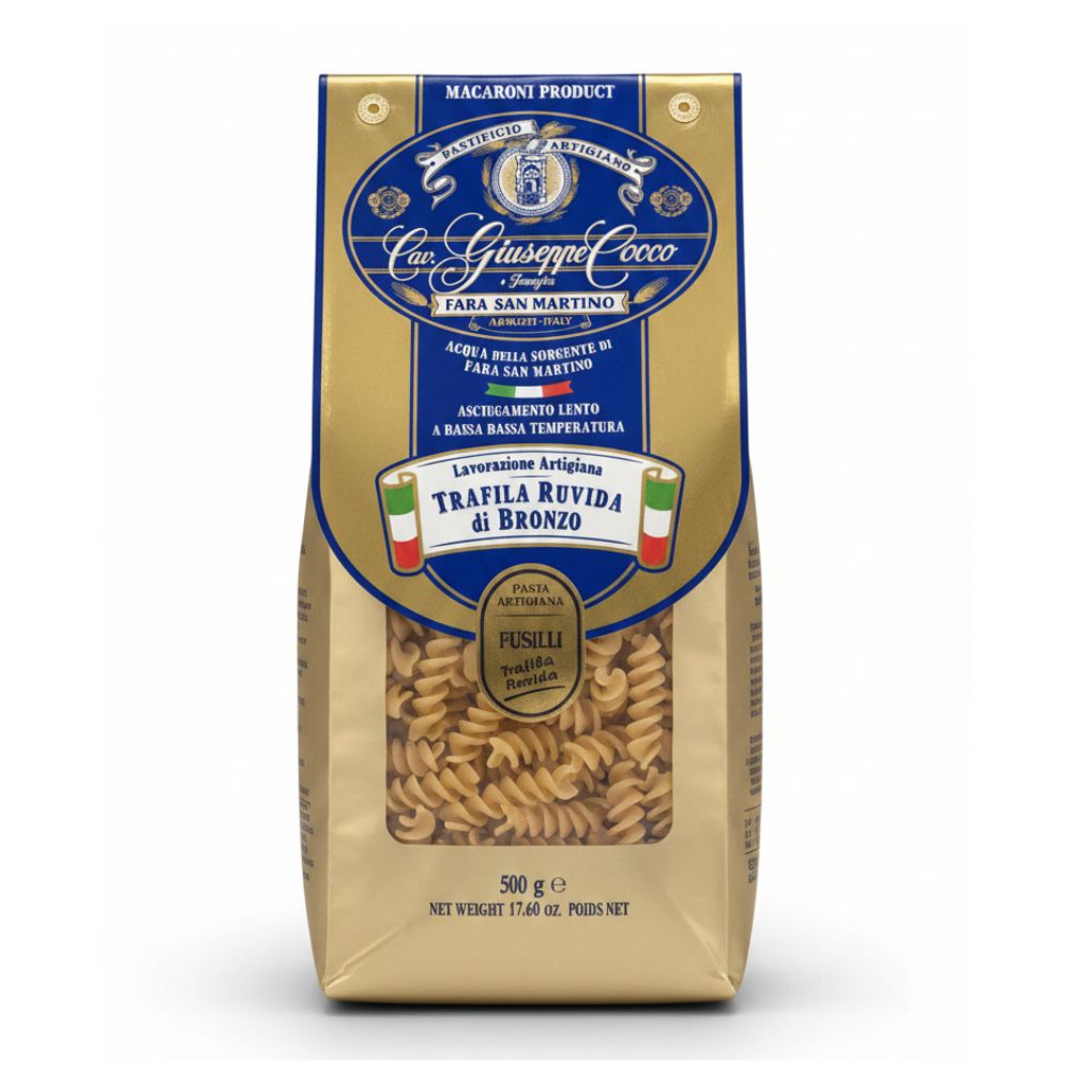 Giuseppe Cocco Organic Fusilli Pasta 1