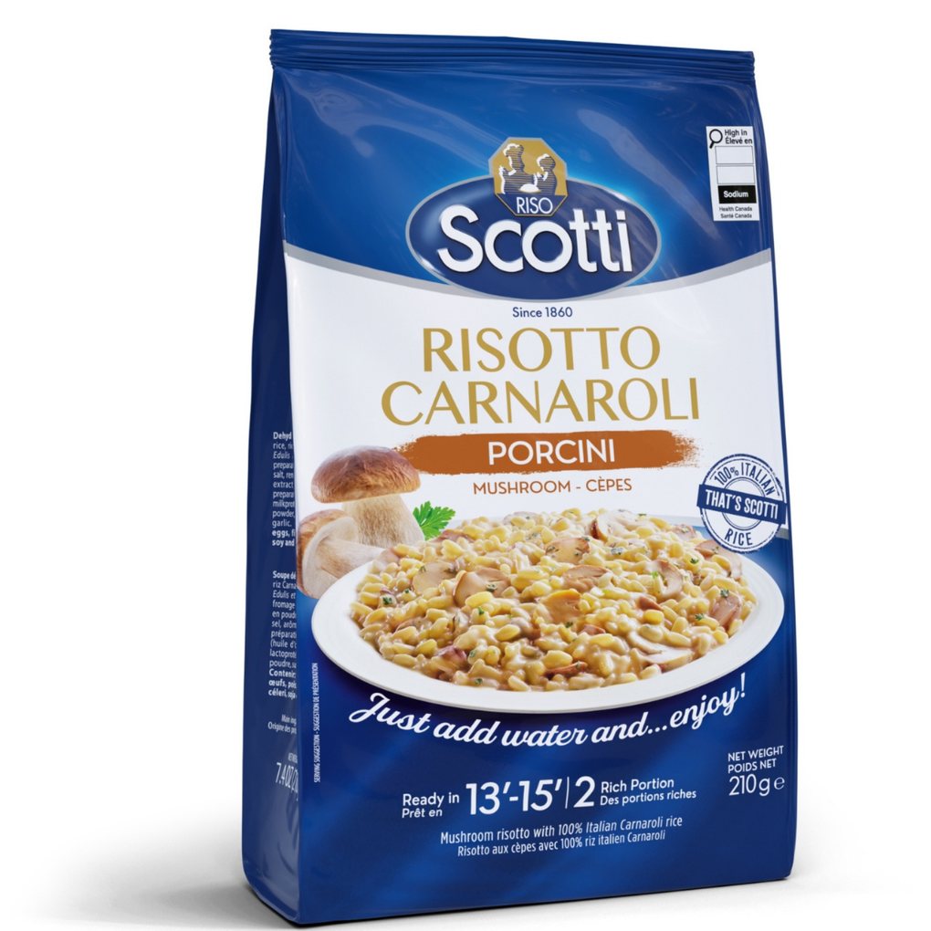 Riso Scotti Porcini Mushroom Carnaroli Risotto 1