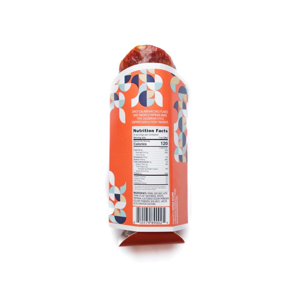 Gemma Salumi Focoso Uncured Spicy Salame 2