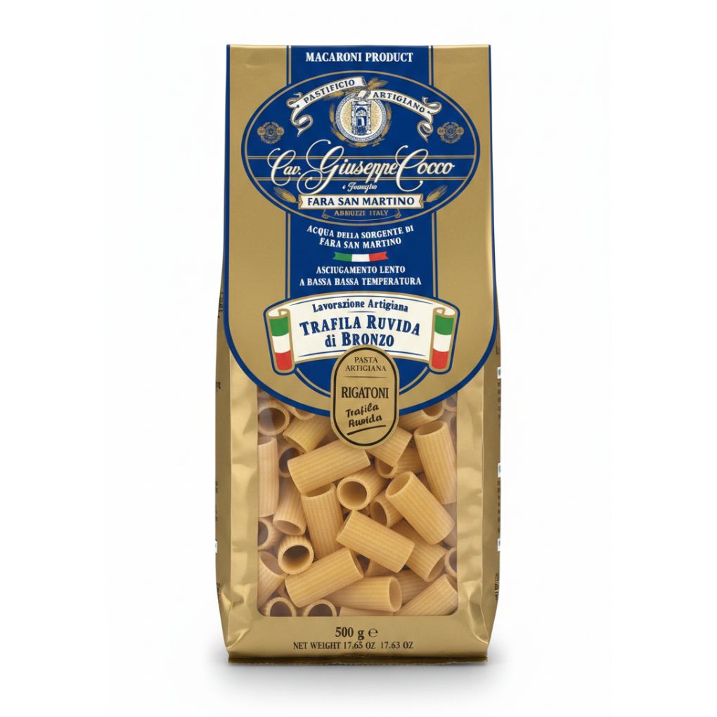 Giuseppe Cocco Organic Rigatoni Pasta 1