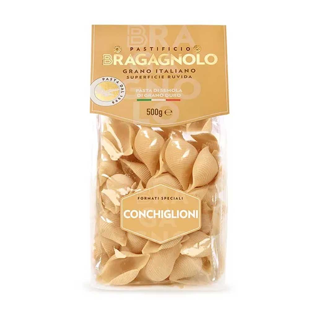 Bragagnolo Conchiglioni Pasta, Bronze Cut 1