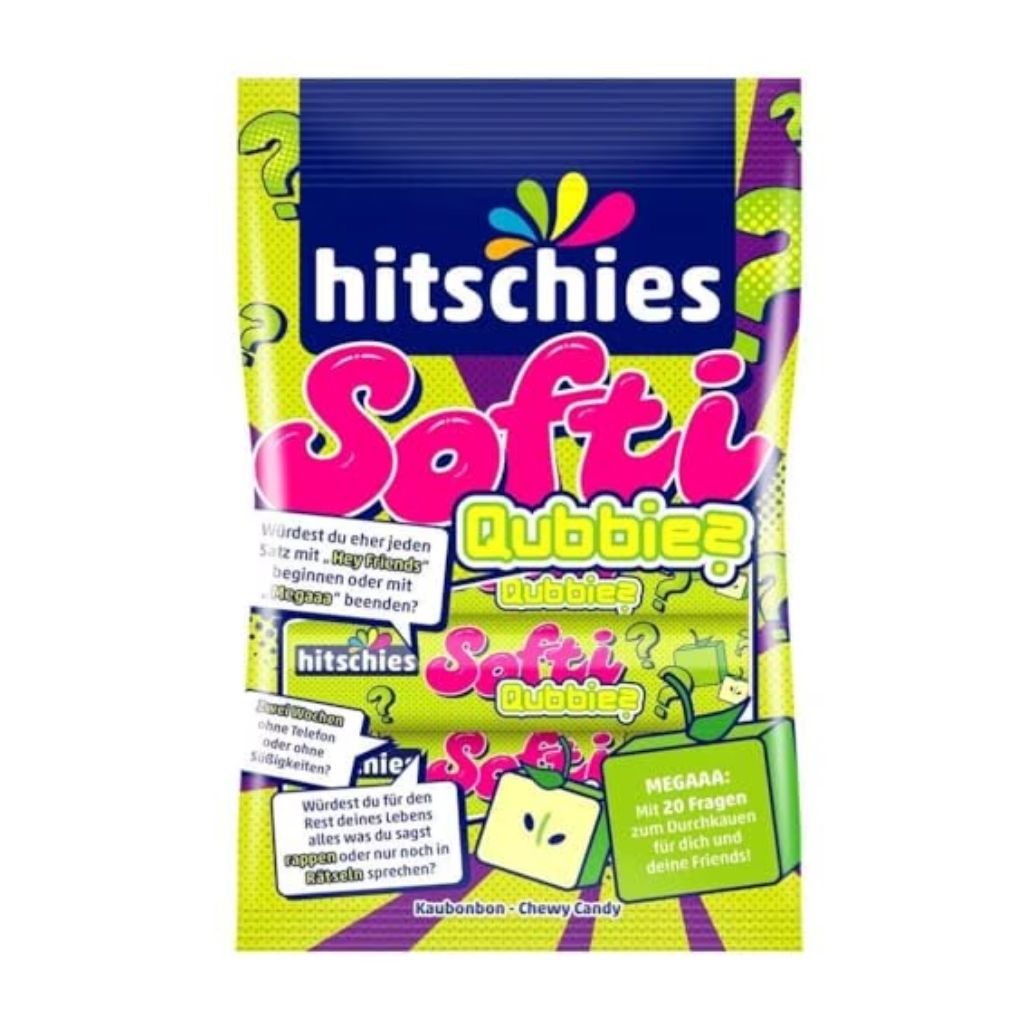 Hitschies Softi Qubbies Apple Chewy Candies 1