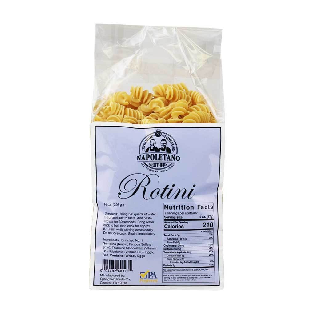 Napoletano Brothers Rotini Pasta 1