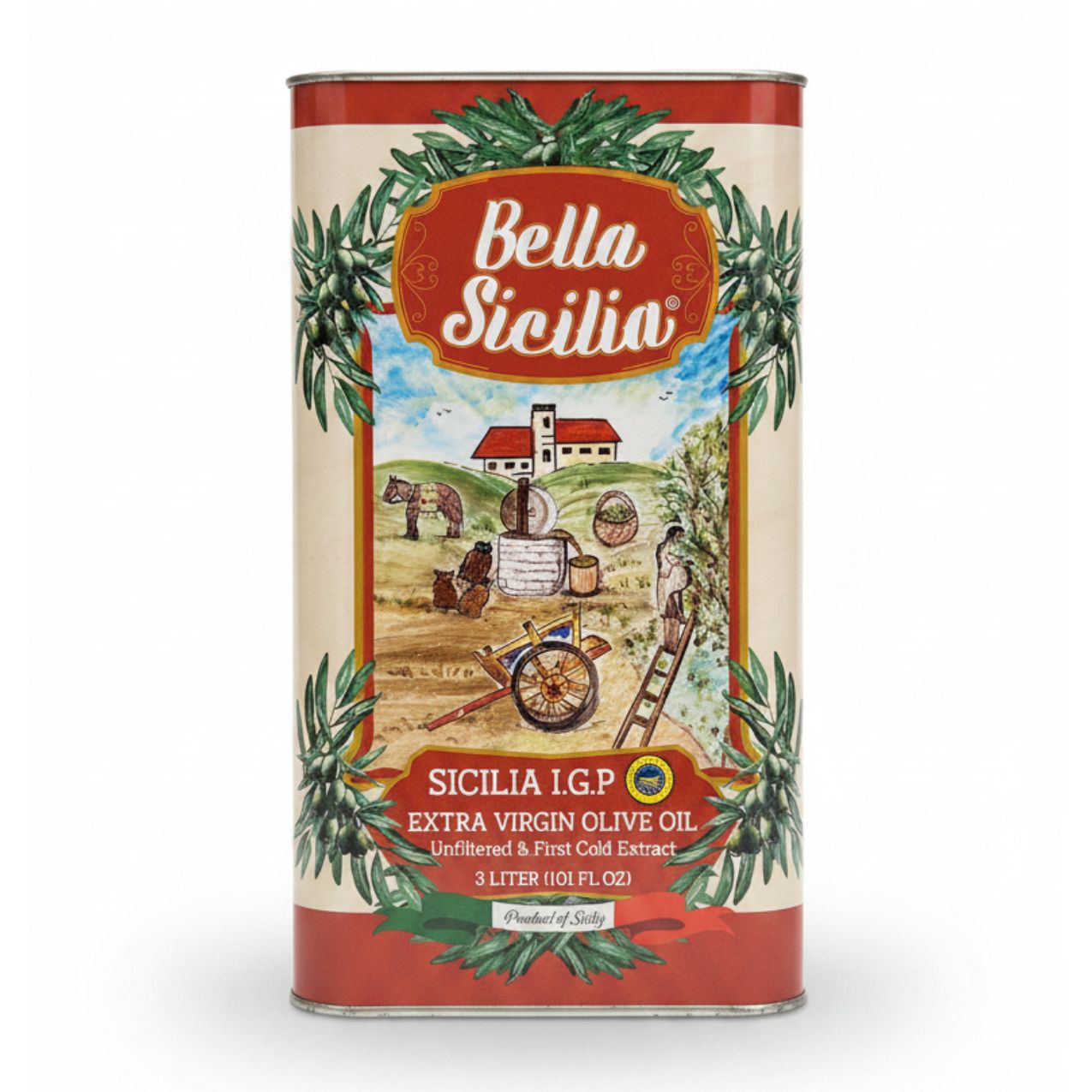 Bella Sicilia Extra Virgin Olive Oil IGP 1