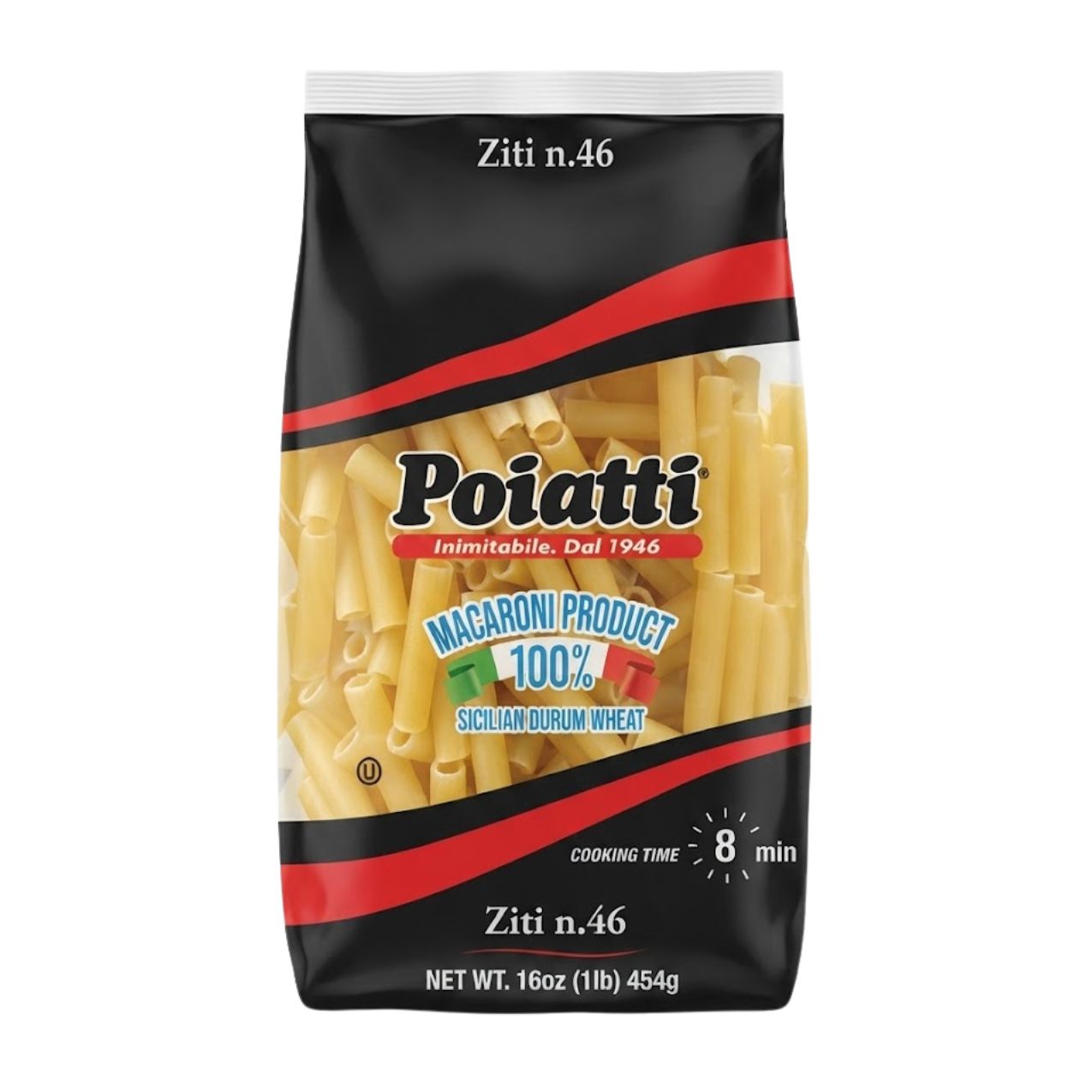 Poiatti Ziti #46, 100% Sicilian Wheat 1