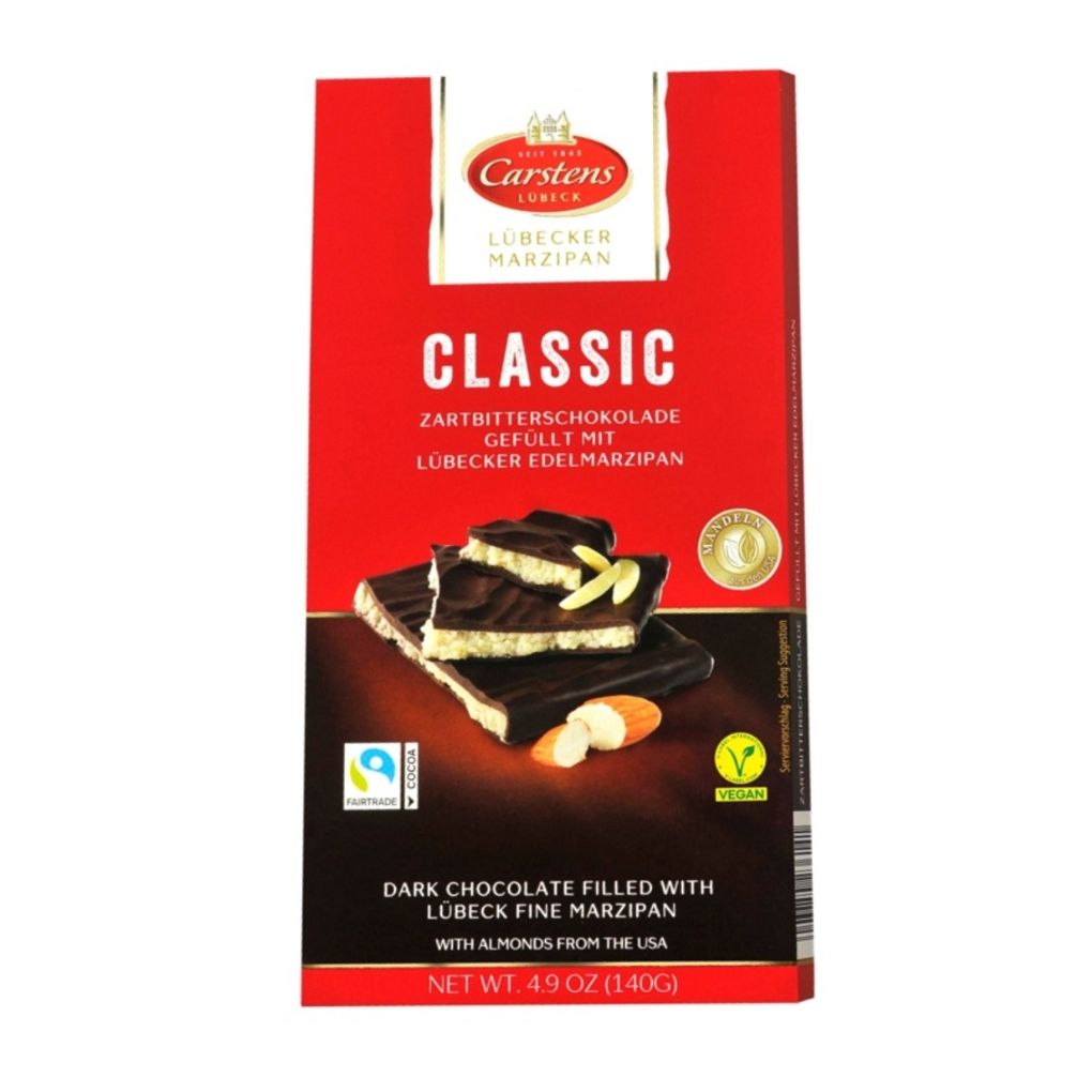 Carstens Dark Chocolate Lubecker Marzipan 1
