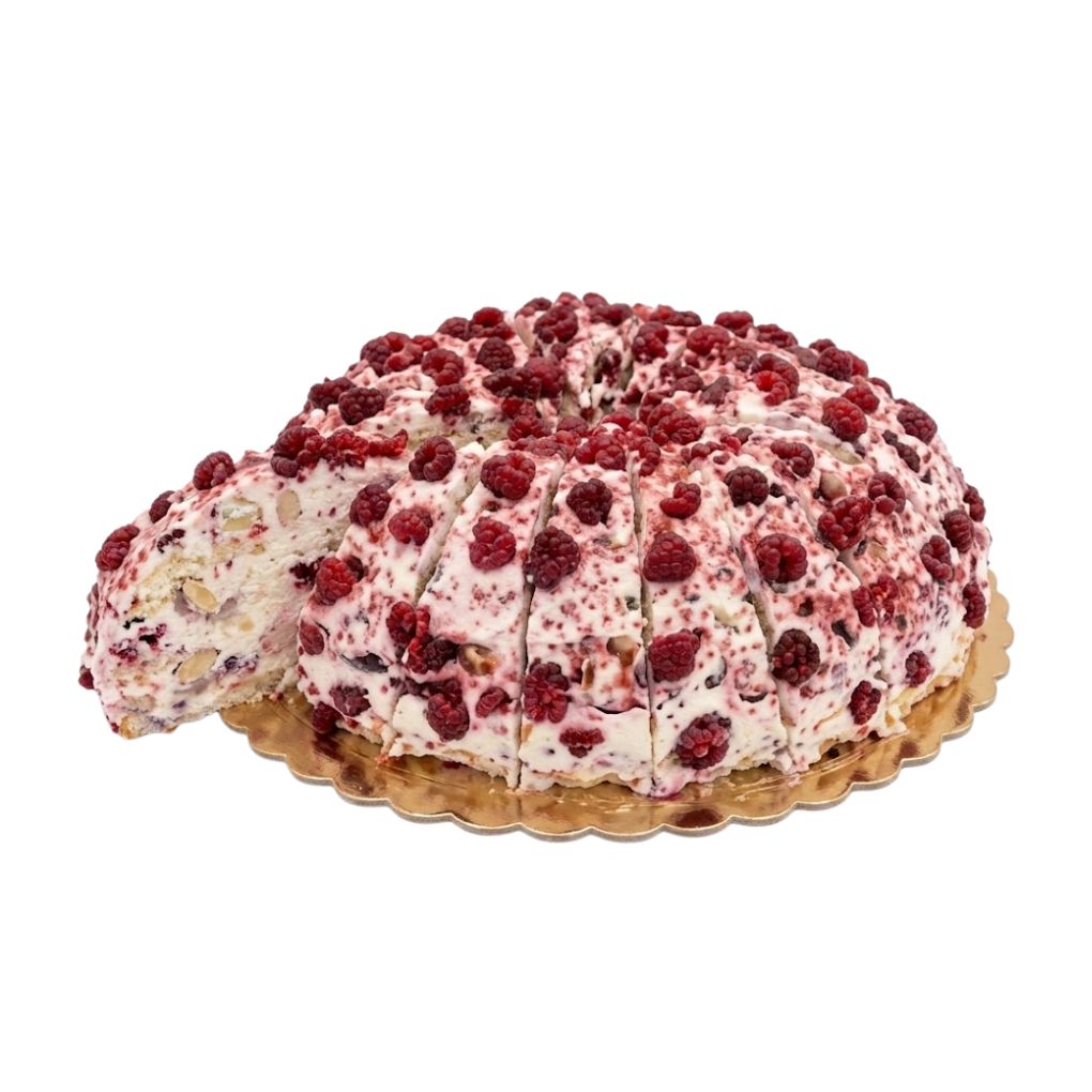 Sara Dolciaria Raspberry Torrone Cake, 20 Slices 1