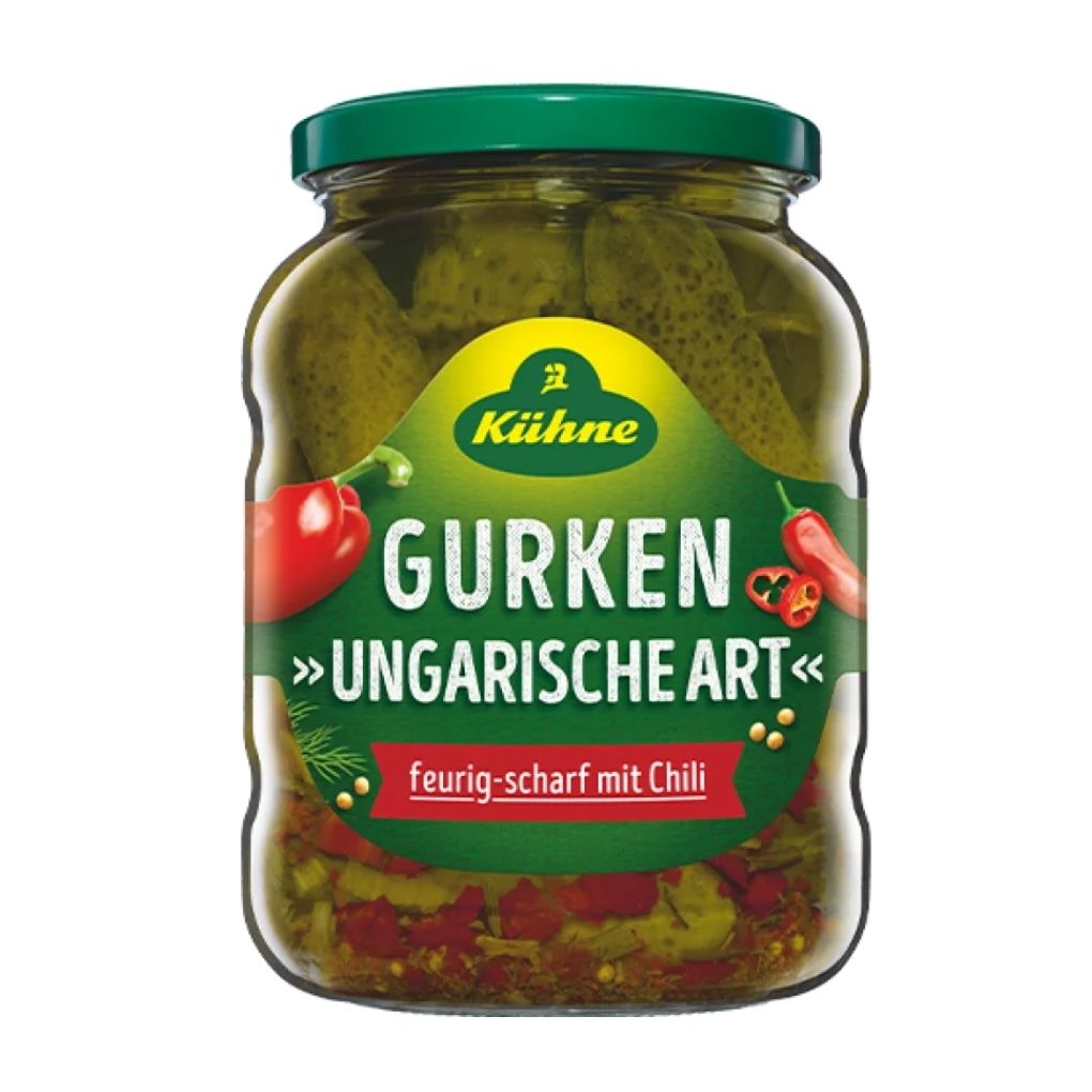 Kuhne Hungarian-Style Pickles with Chili 1