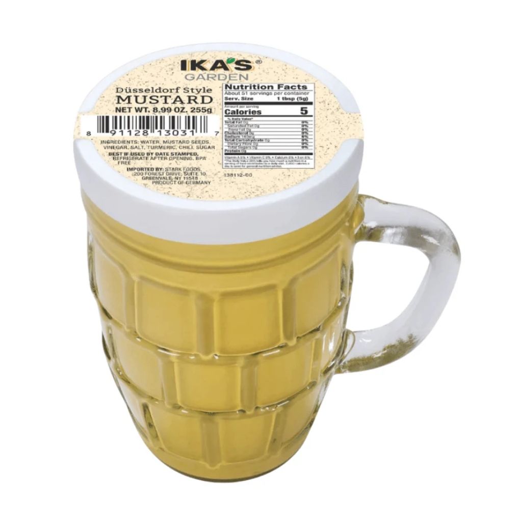 Ika's Garden Duseldorf Style Mustard in Beer Mug 1