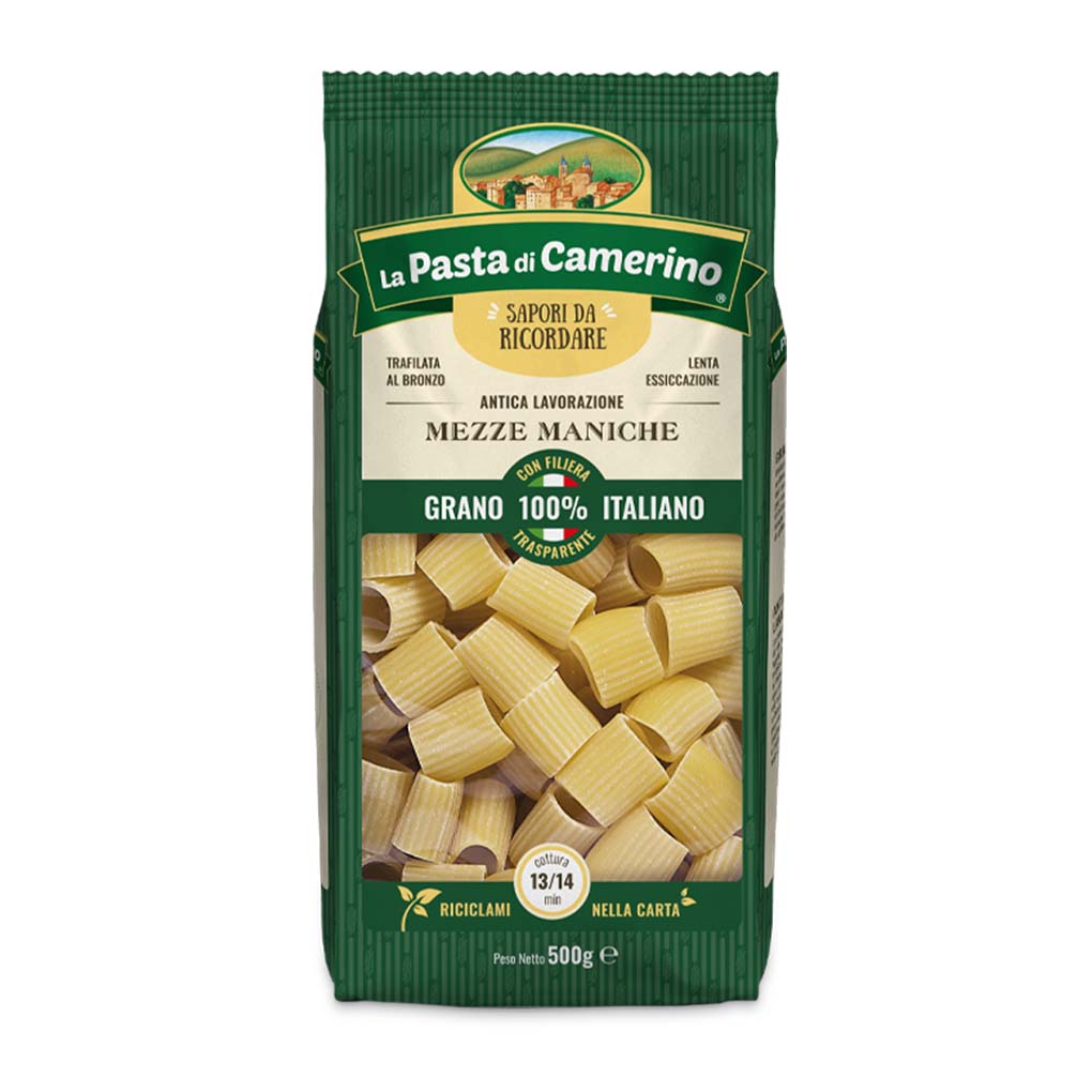 La Pasta di Camerino Artisanal Mezze Maniche, 100% Italian 1