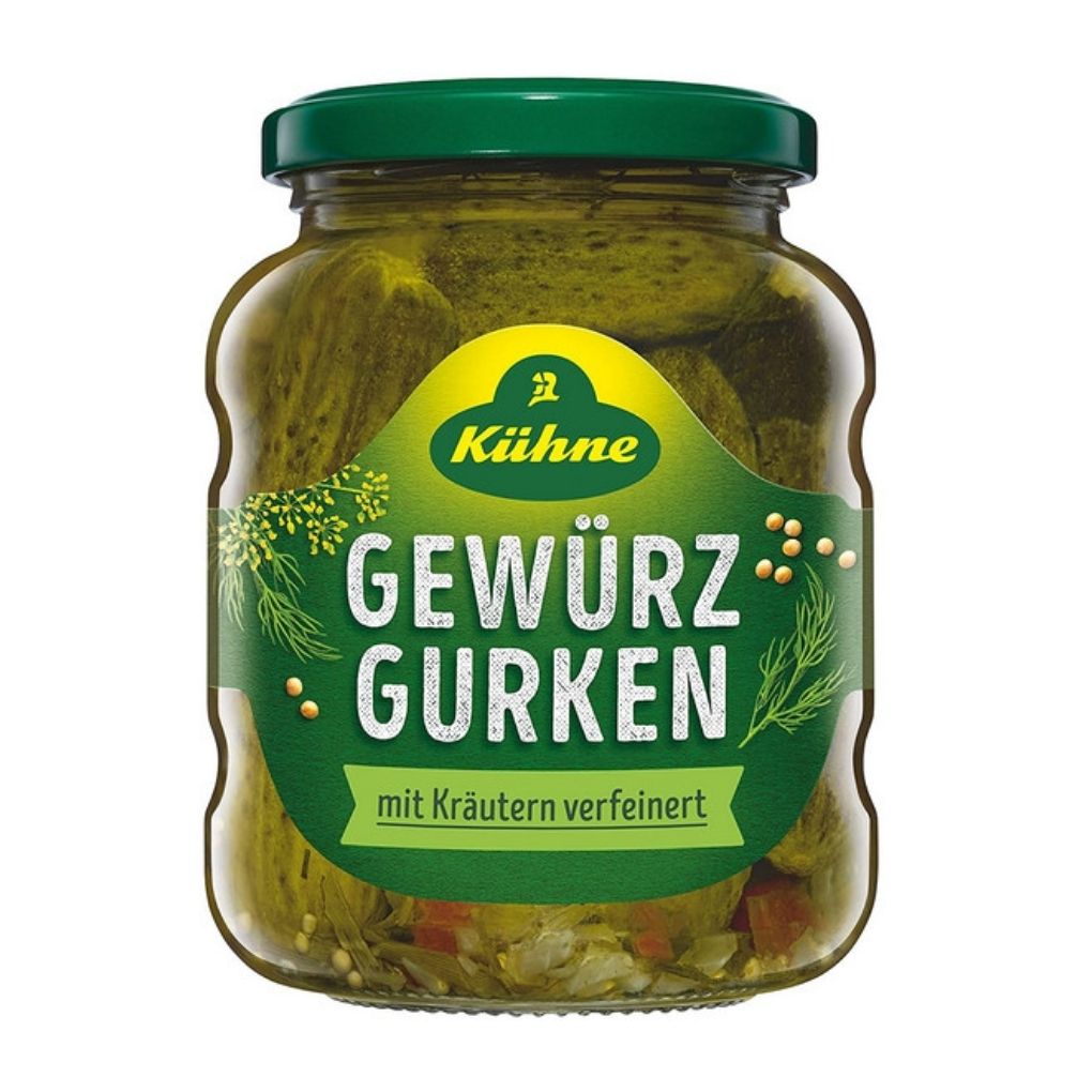 Kuhne Spiced Pickles with Herbs 1
