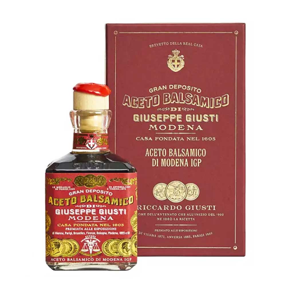 Giuseppe Giusti 3 Gold Medals Balsamic Vinegar of Modena in Gift Box 1