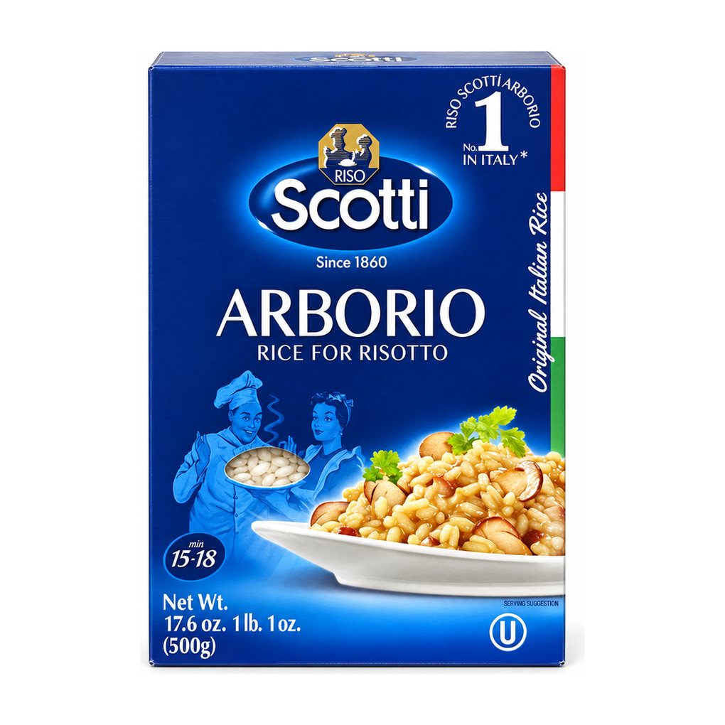 Riso Scotti Arborio Rice for Risotto 1