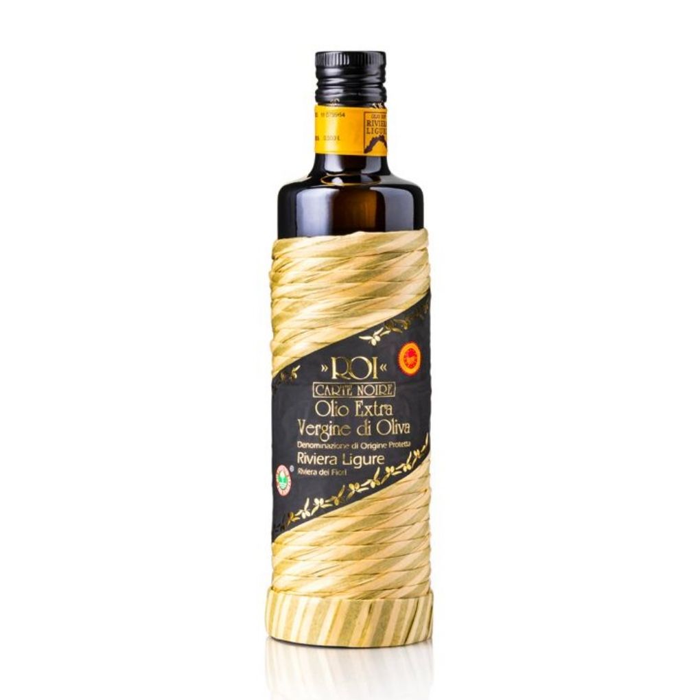 Olio Roi Carte Noire Riviera dei Fiori Extra Virgin Olive Oil DOP 1
