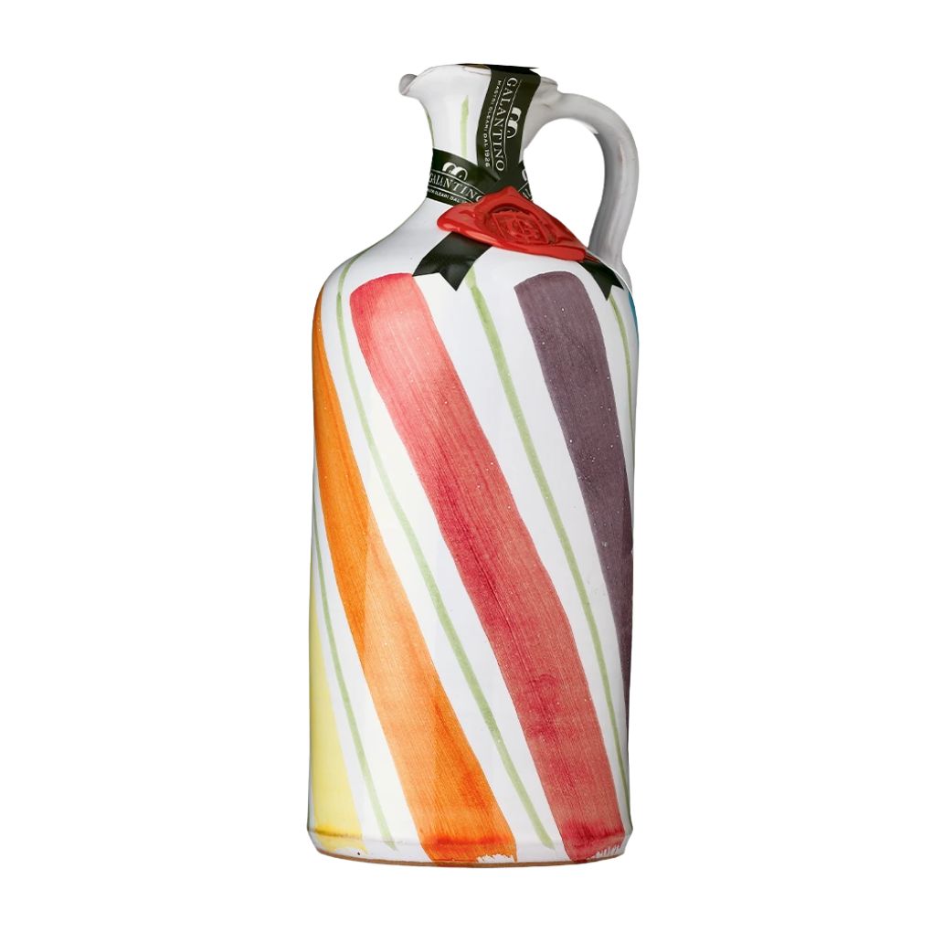 Galantino EVOO in Hand Painted Ceramic, Arcobaleno 1