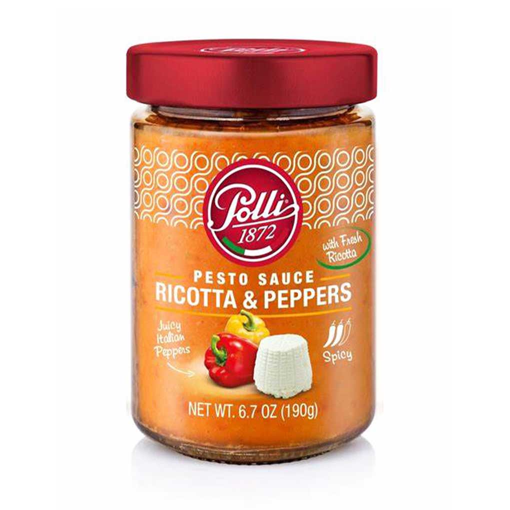 Polli Ricotta Cheese and Peppers Pesto Sauce 1