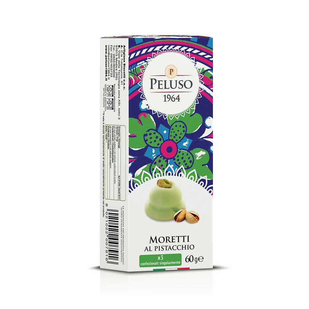 Peluso Sicilian Pistachio Moretti Cookies 1