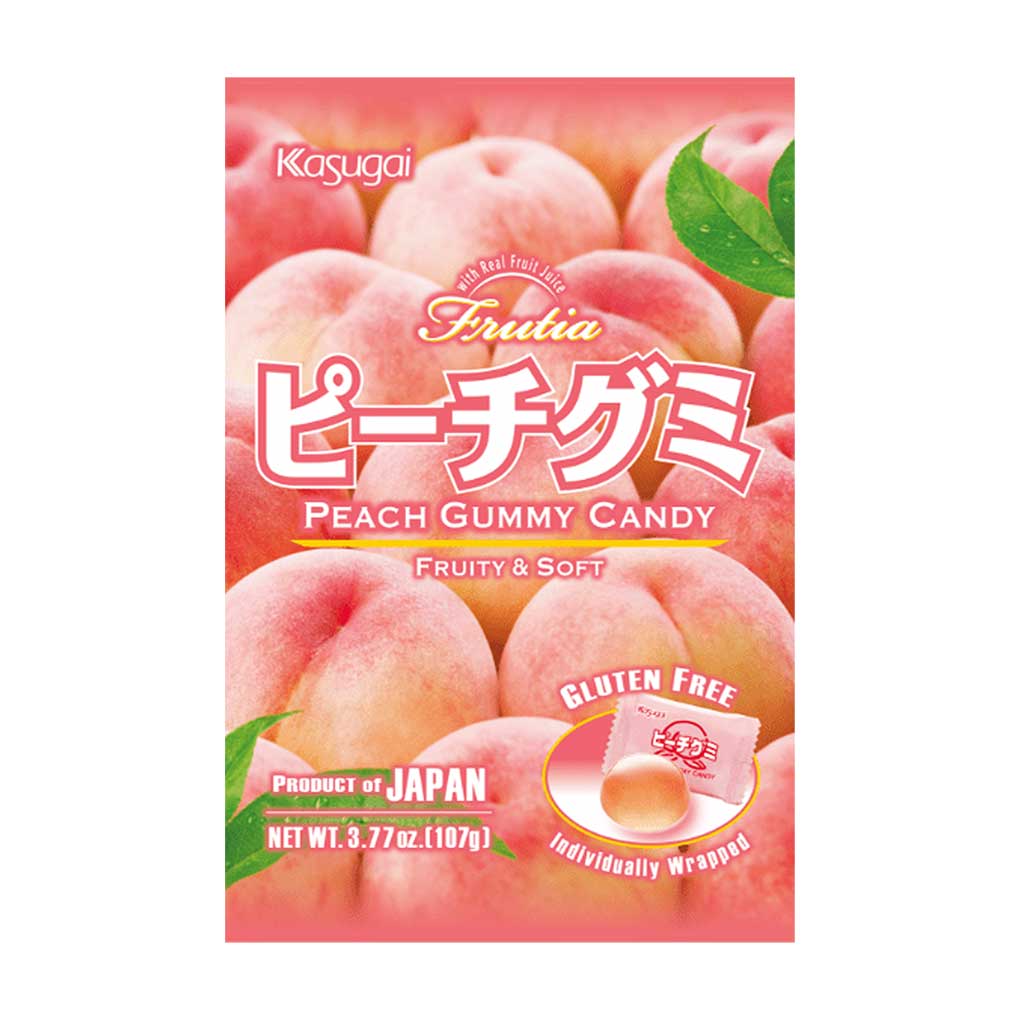 Kasugai Japanese Peach Gummy 1