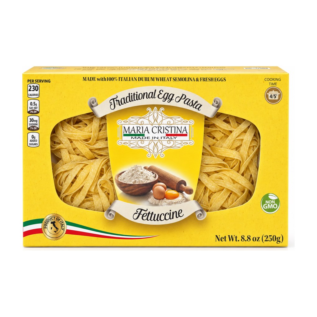 Maria Cristina Fettuccine Egg Pasta 1