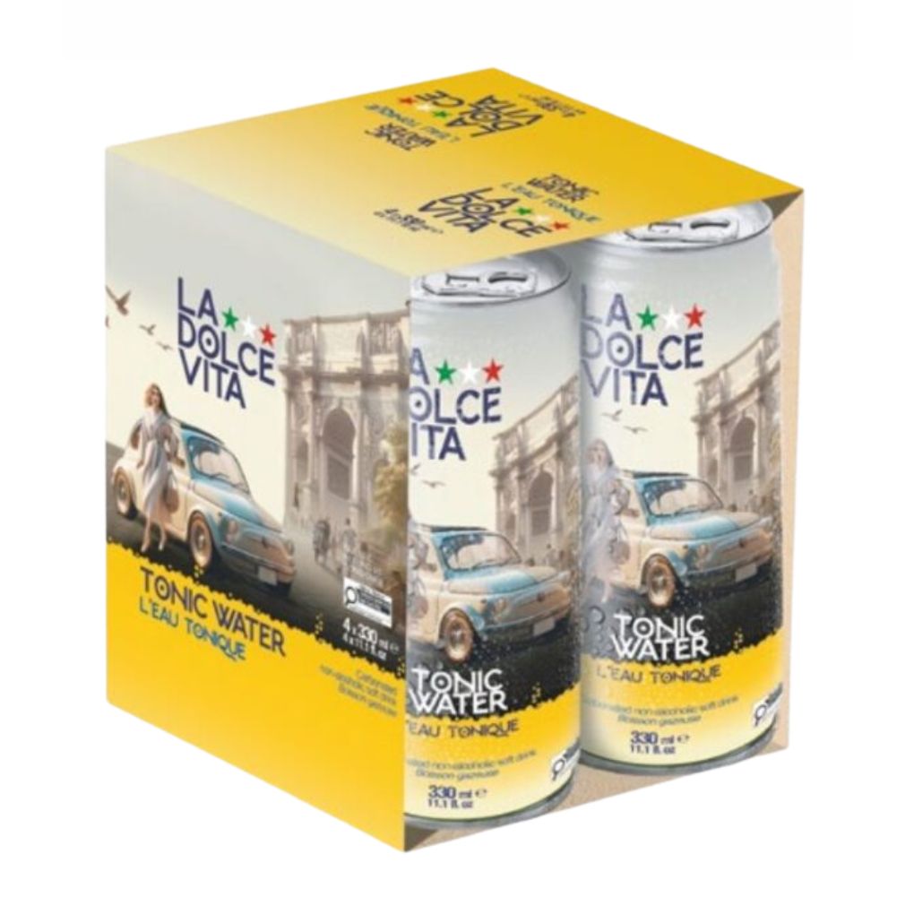 La Dolce Vita Italian Tonic Water, 4-Pack 1