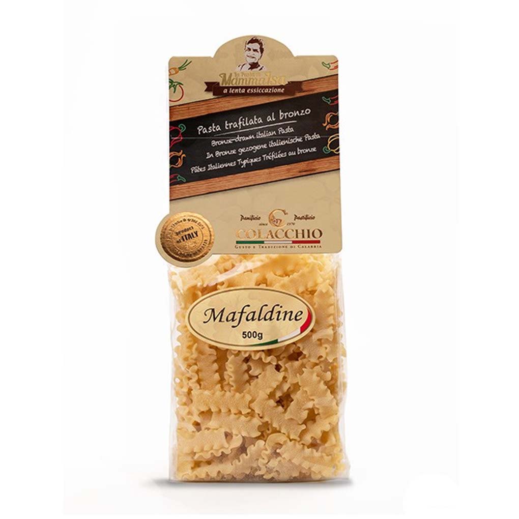 Colacchio Italian Malfaldine Pasta, Bronze Cut 1