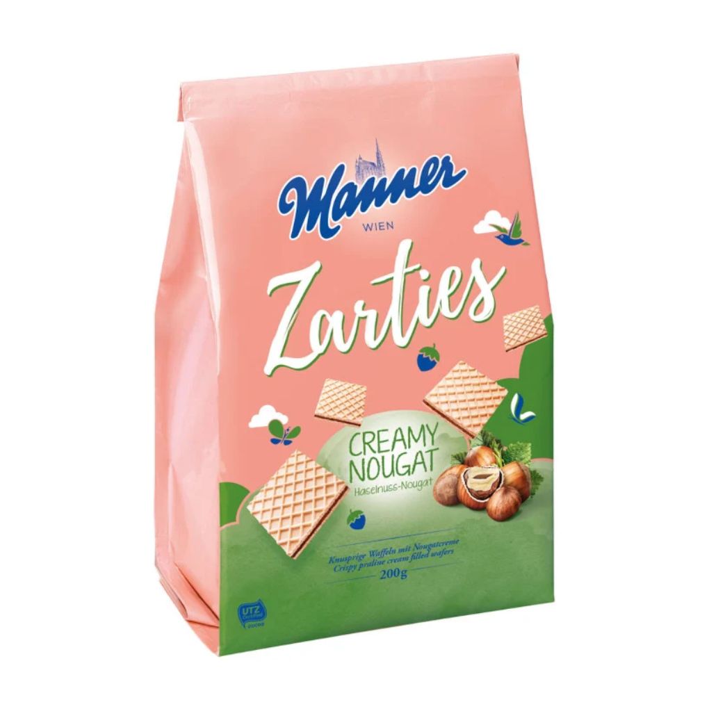 Manner Hazelnut Nougat Wafer Bites 1