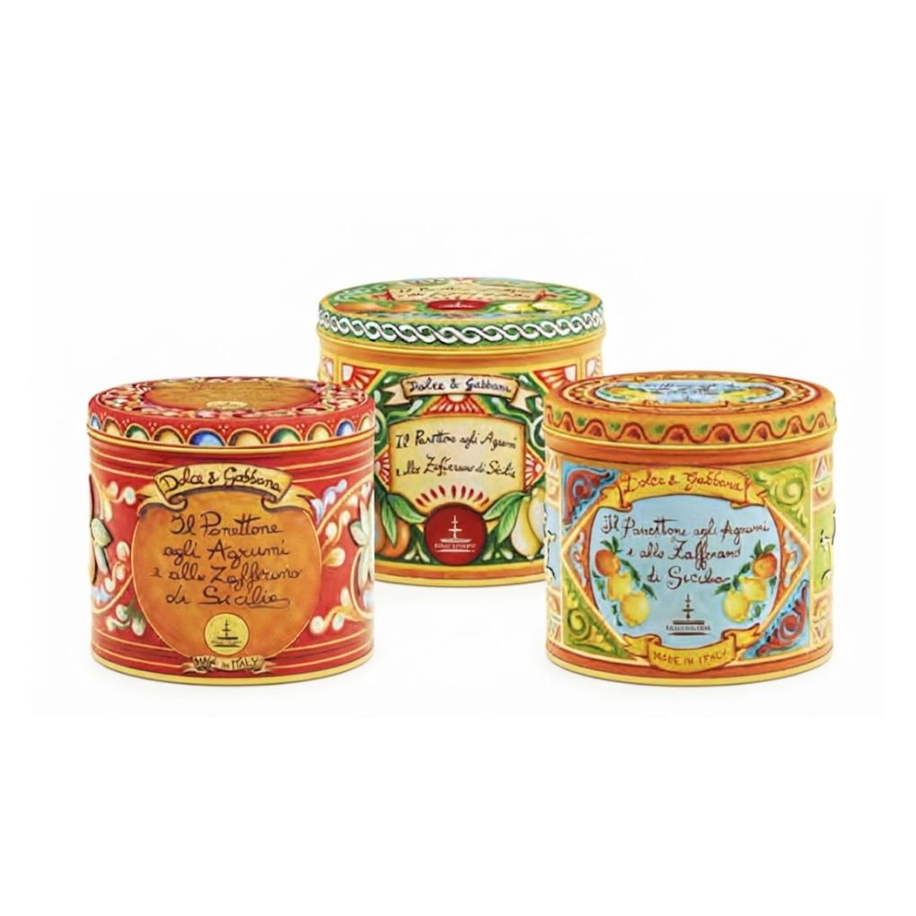 Fiasconaro Preorder: D&G Sicilian Citrus & Saffron Mini Panettone 1