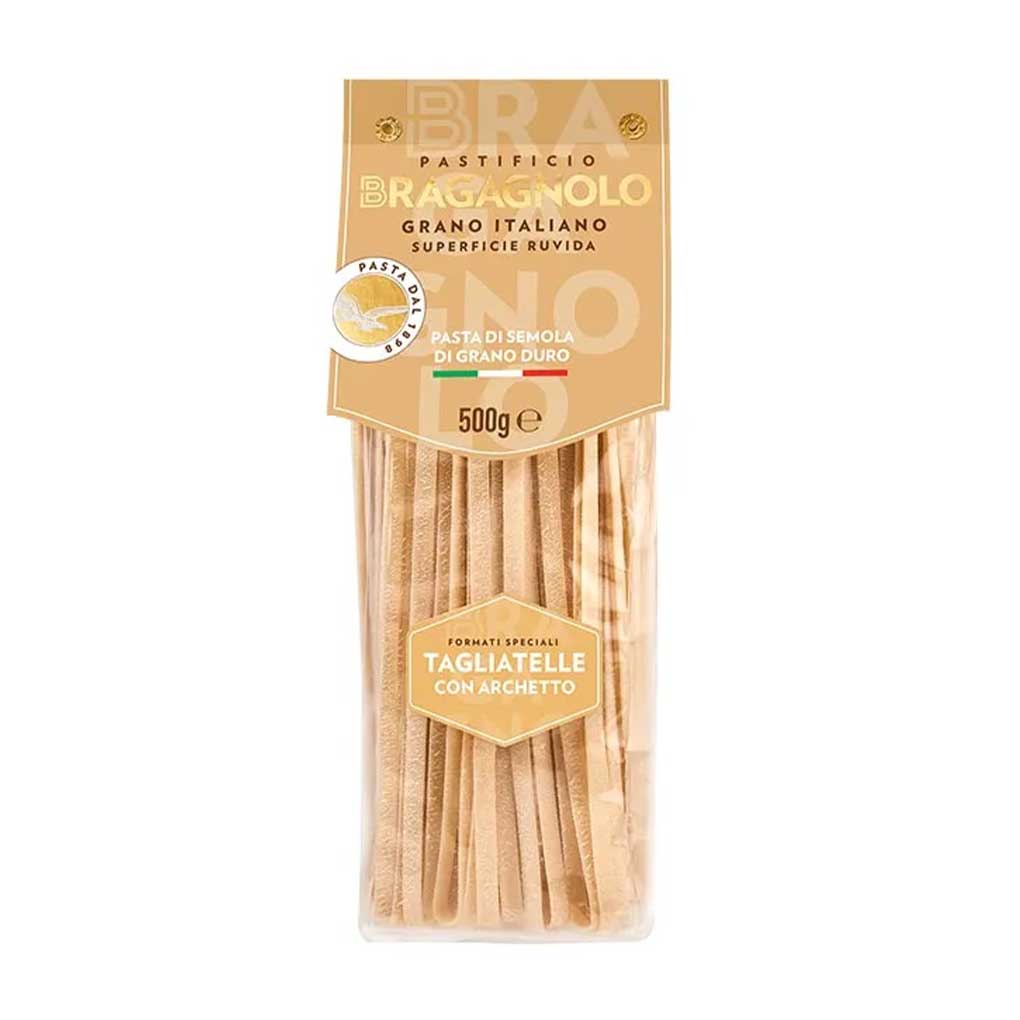 Bragagnolo Tagliatelle con Archetto Pasta, Bronze Cut 1